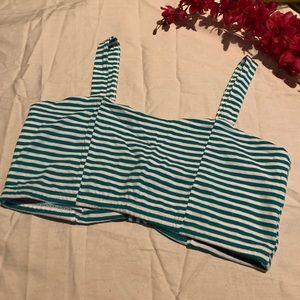 Forever 21 striped crop tops
